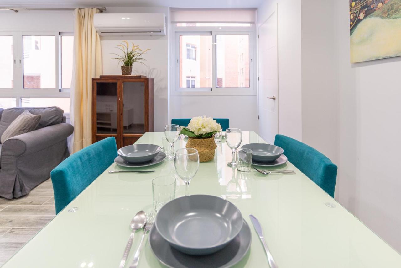 Faro, Bonito Apartamento En La Malagueta Málaga Eksteriør billede